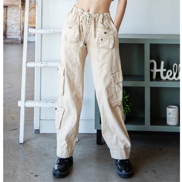 Oli and Hali Pants - ☀️ Oli & Hali “ Copenhagen” Oli and Hali Cargo pant Jeans Relaxed Fit SR12